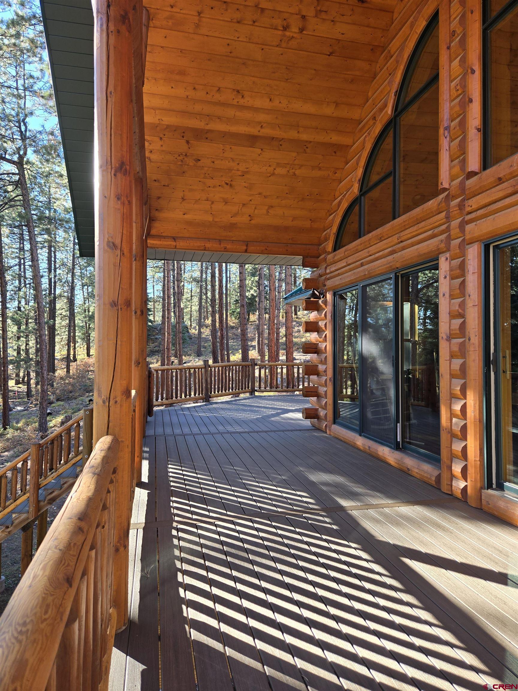 640 Clearview Road Durango, CO 81301 - Photo 15 of 40 a view of a balcony
