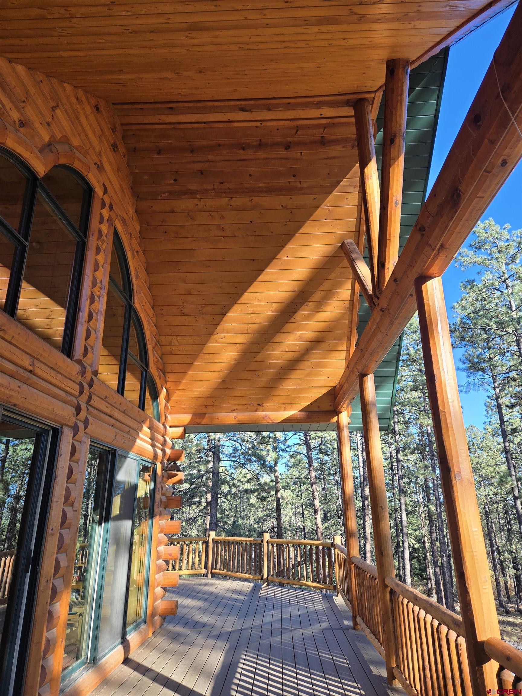 640 Clearview Road Durango, CO 81301 - Photo 39 of 40 a view of outdoor space with deck