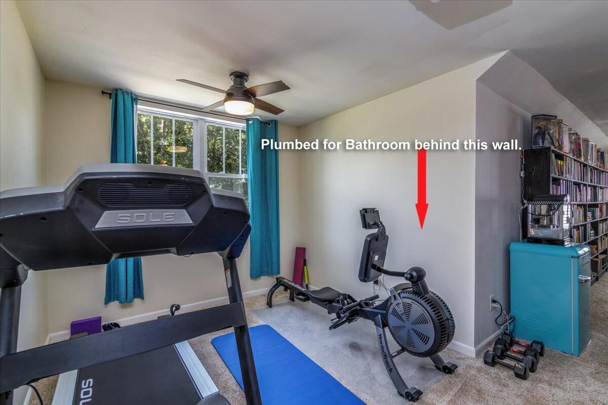 4277 Daugherty Road Salem, VA 24153 - Photo 27 of 48 a view of a room with gym equipment