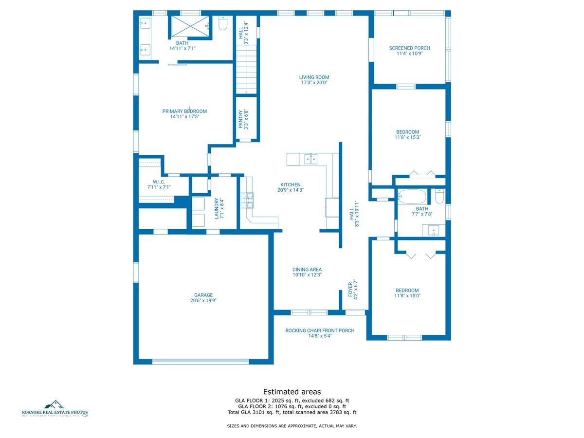 4277 Daugherty Road Salem, VA 24153 - Photo 46 of 48 a picture of a floor plan