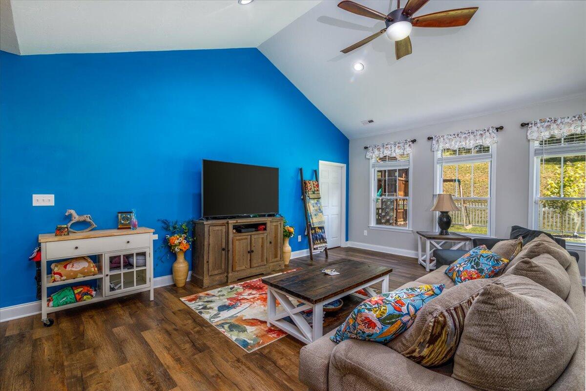 4277 Daugherty Road Salem, VA 24153 - Photo 8 of 48 a bedroom with furniture and a flat screen tv