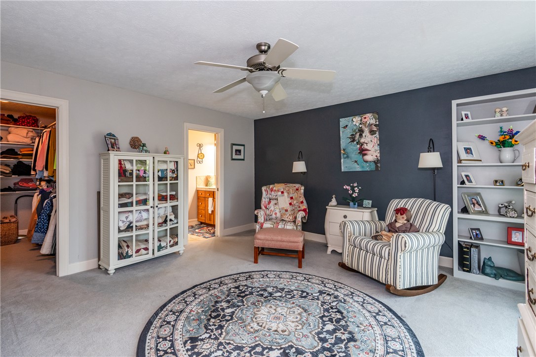 159 East Lytle 5 Points Road Springboro, OH 45066 - Photo 22 of 45 This cozy bedroom offers a tranquil retreat with ample space and thoughtful design elements.