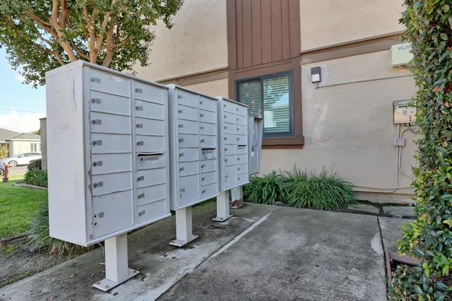 a backyard of a house