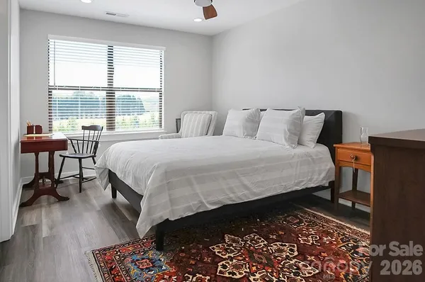 a view of a workspace with furniture