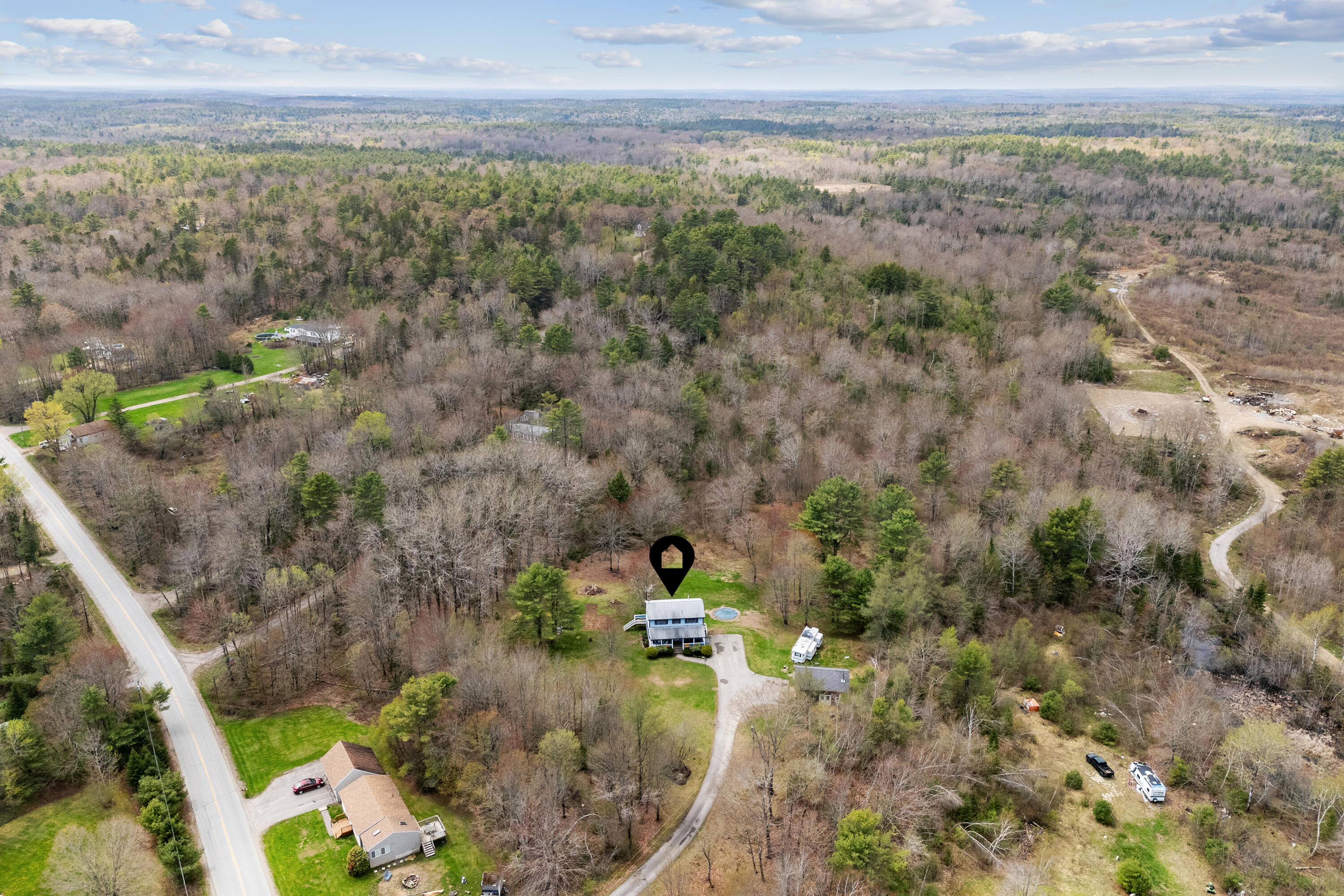 464 Lowell Town Road Wiscasset, ME 04578 - Photo 4 of 53 Aerial
