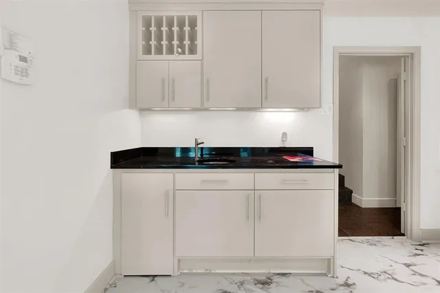 a close view of utility room in kitchen