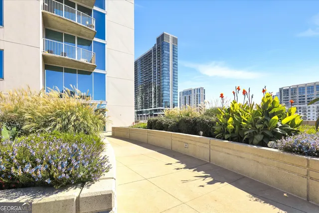a house view with a swimming pool outdoor seating