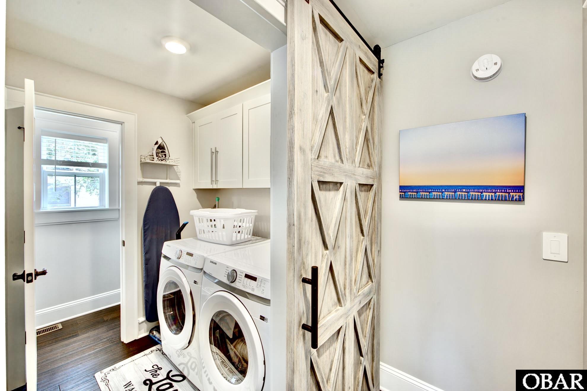 912 Console Lane Kill Devil Hills, NC 27948 - Photo 12 of 49 Upstairs Laundry Room and 1/2 Bath