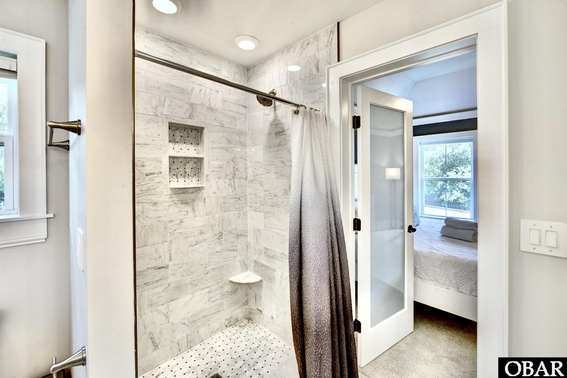 912 Console Lane Kill Devil Hills, NC 27948 - Photo 15 of 49 Marble walk-in shower