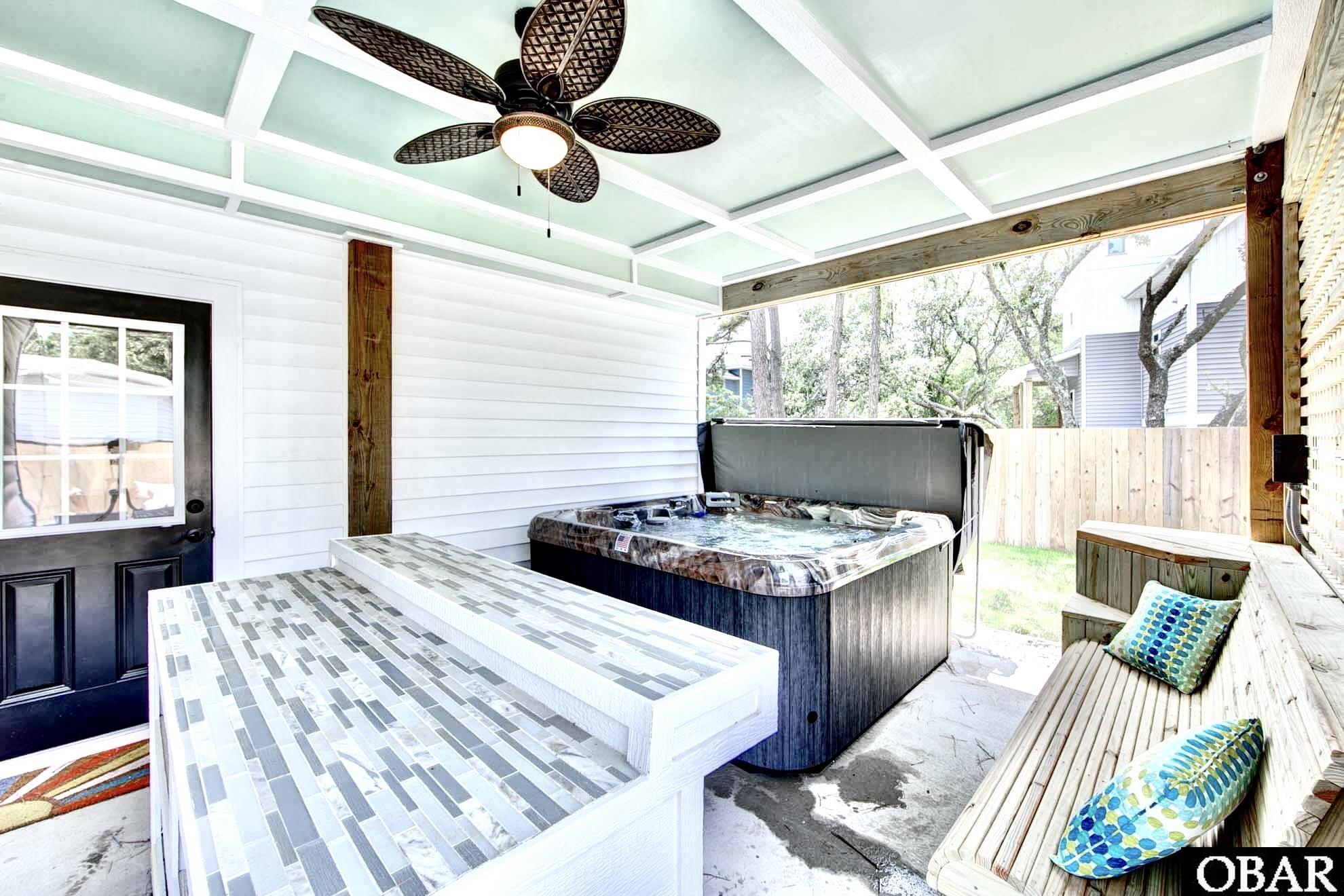 912 Console Lane Kill Devil Hills, NC 27948 - Photo 38 of 49 Hot Tub and Custom Bar