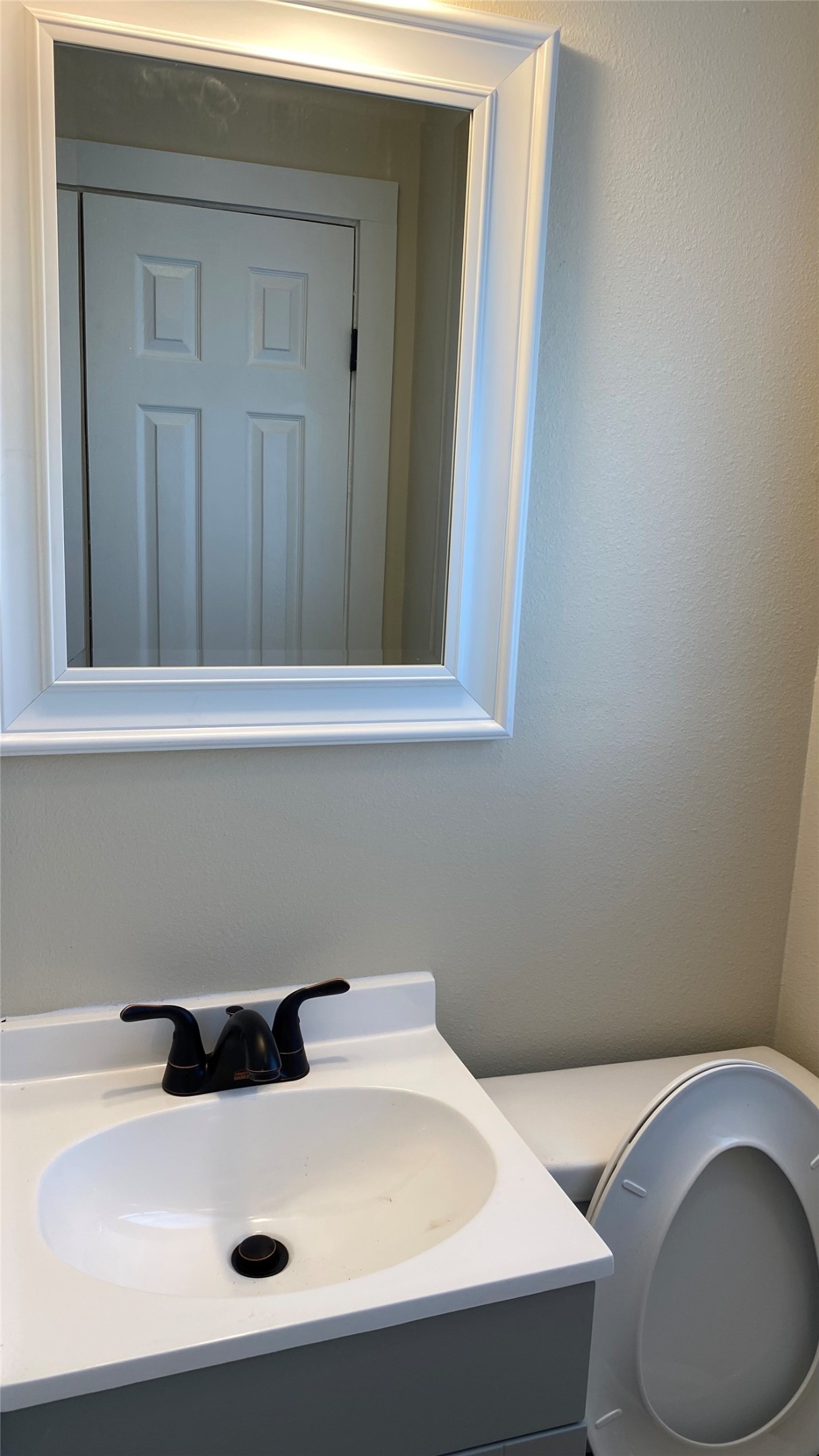 1321 Harris Hill Road San Marcos, TX 78666 - Photo 9 of 11 a bathroom with a sink and a toilet