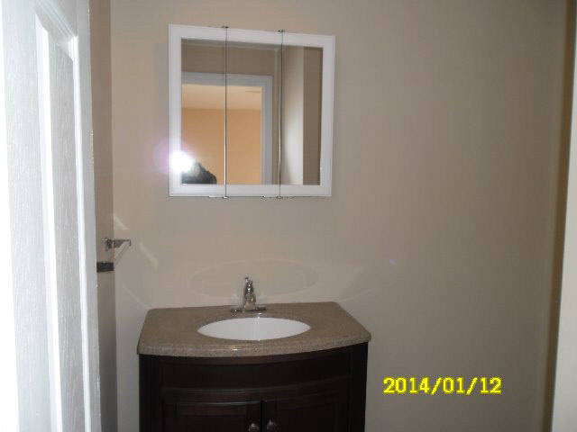 6933 Briery Branch Road Dayton, VA 22821 - Photo 10 of 17 a bathroom with a sink and a mirror
