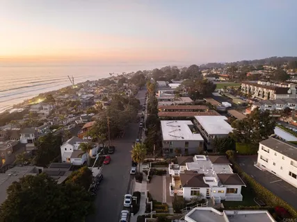 a aerial view of a house