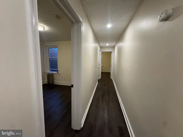 a view of a hallway with a hallway
