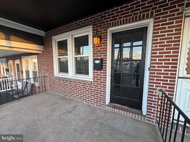 a view of an outdoor space and a porch