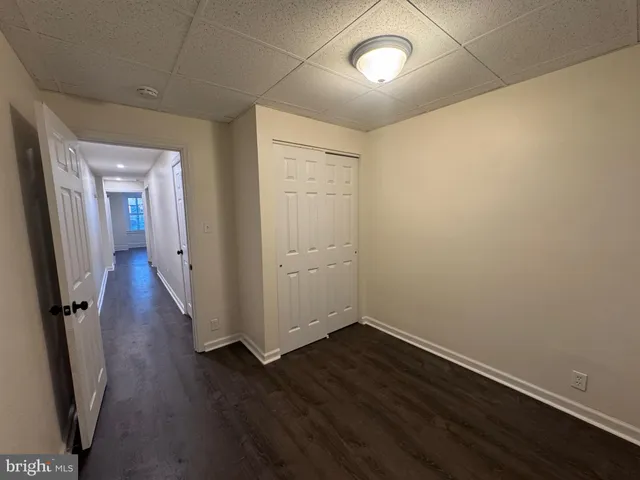 wooden floor in an empty room