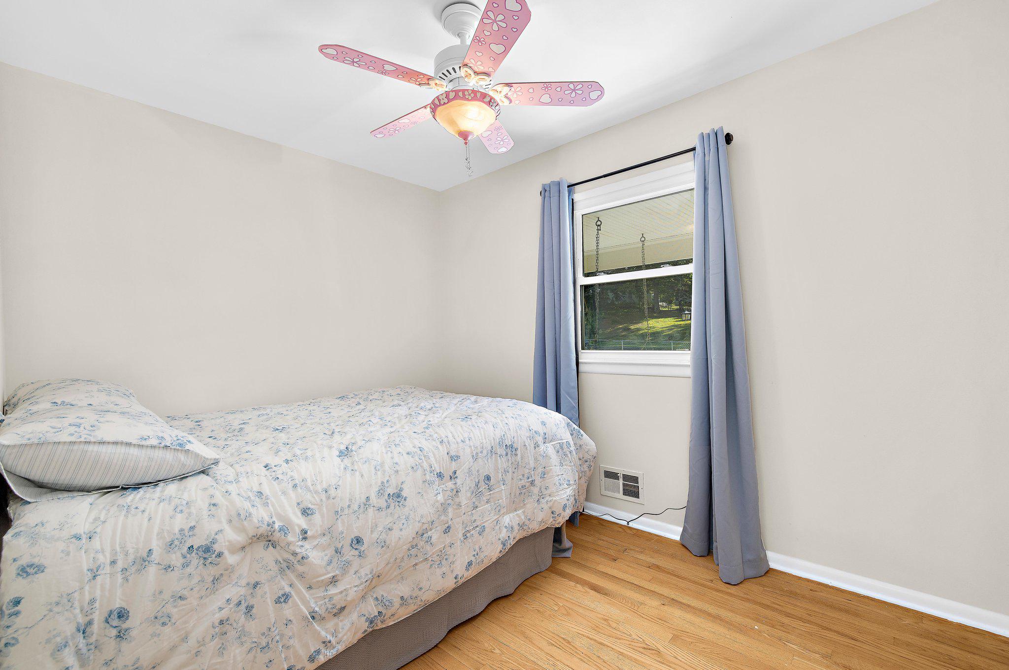 5822 Forest Hill Road Elkridge, MD 21075 - Photo 26 of 55 Bedroom 3 with ceiling fan