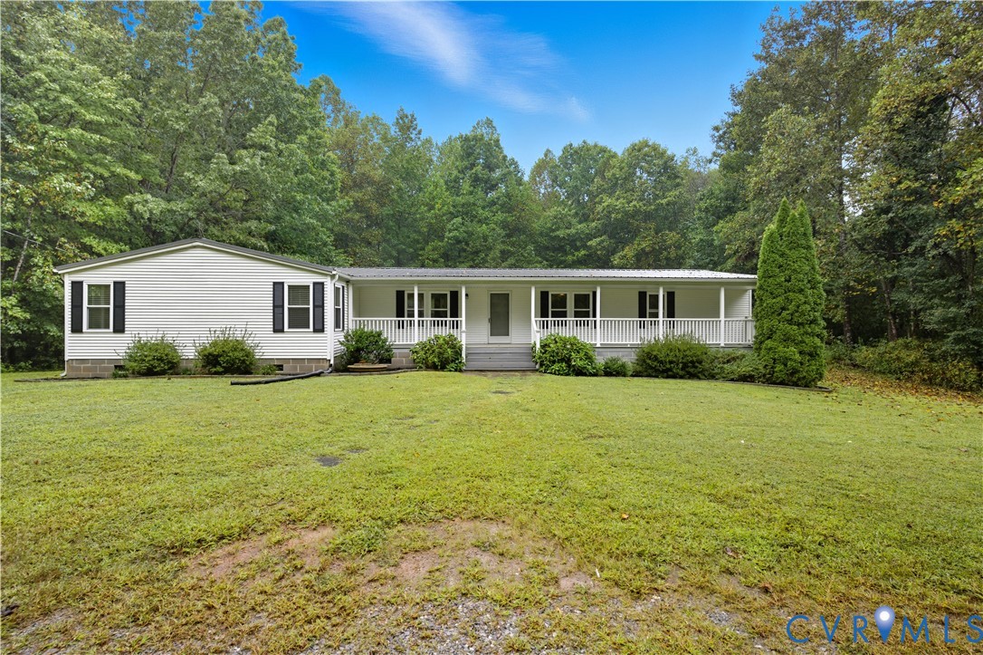 403 Virso Road Meherrin, VA 23954 - Photo 27 of 33 a house view with a garden space
