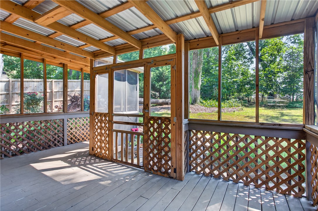151 Towne Creek Trail Anderson, SC 29621 - Photo 37 of 49 Relax outdoors in this generously sized screened porch, offering tranquil yard views.