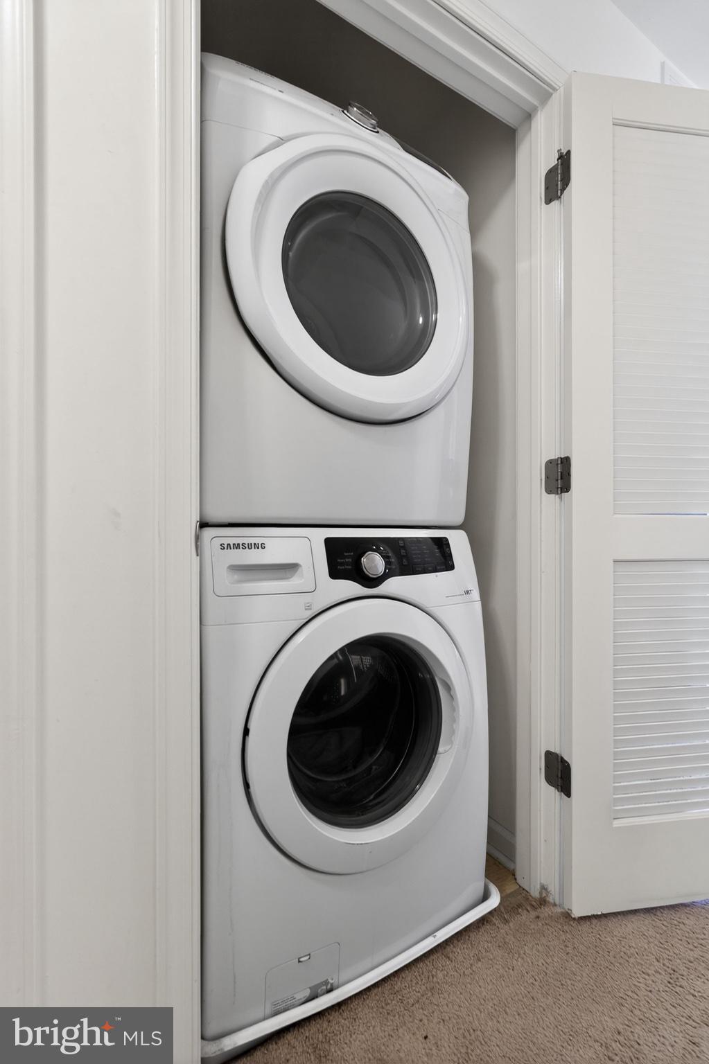 33 Rowand Way East Clementon, NJ 08021 - Photo 14 of 15 Compact laundry solution in a closet.