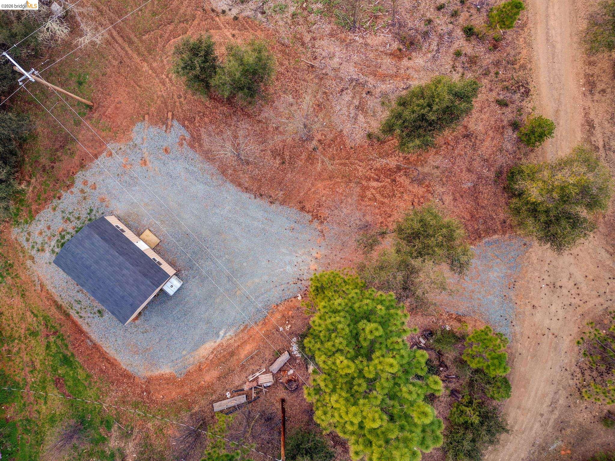 6422 Dogtown Road Coulterville, CA 95311 - Photo 7 of 28 an aerial view of residential house with outdoor space