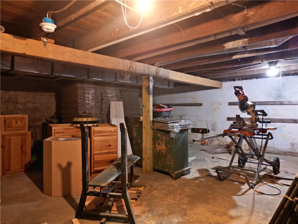 1119 Layton Road Butler, PA 16001 - Photo 17 of 25 a view of a room with gym equipment