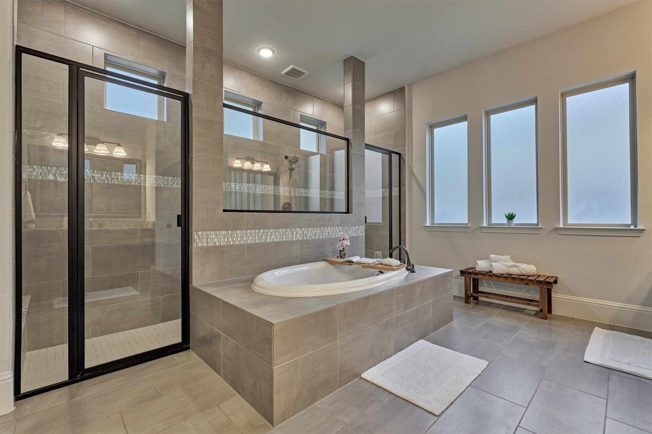 414 Mill Creek Road Pinehurst, TX 77362 - Photo 24 of 43 Two person shower