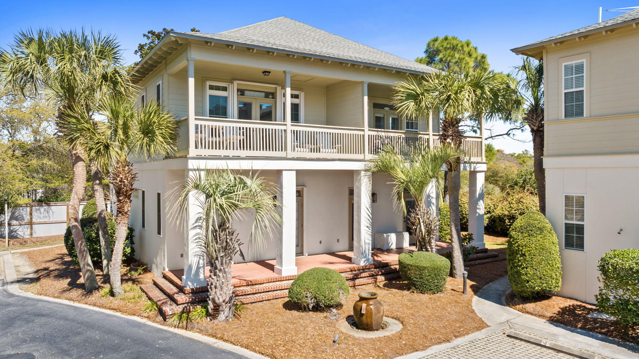 Front of townhouse