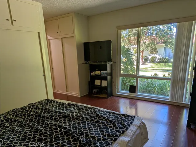 a view of a living room with furniture