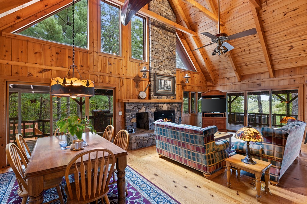 155 Paesano Road Mineral Bluff, GA 30559 - Photo 16 of 55 Dining Area