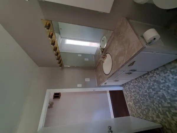 a room with storage and utility