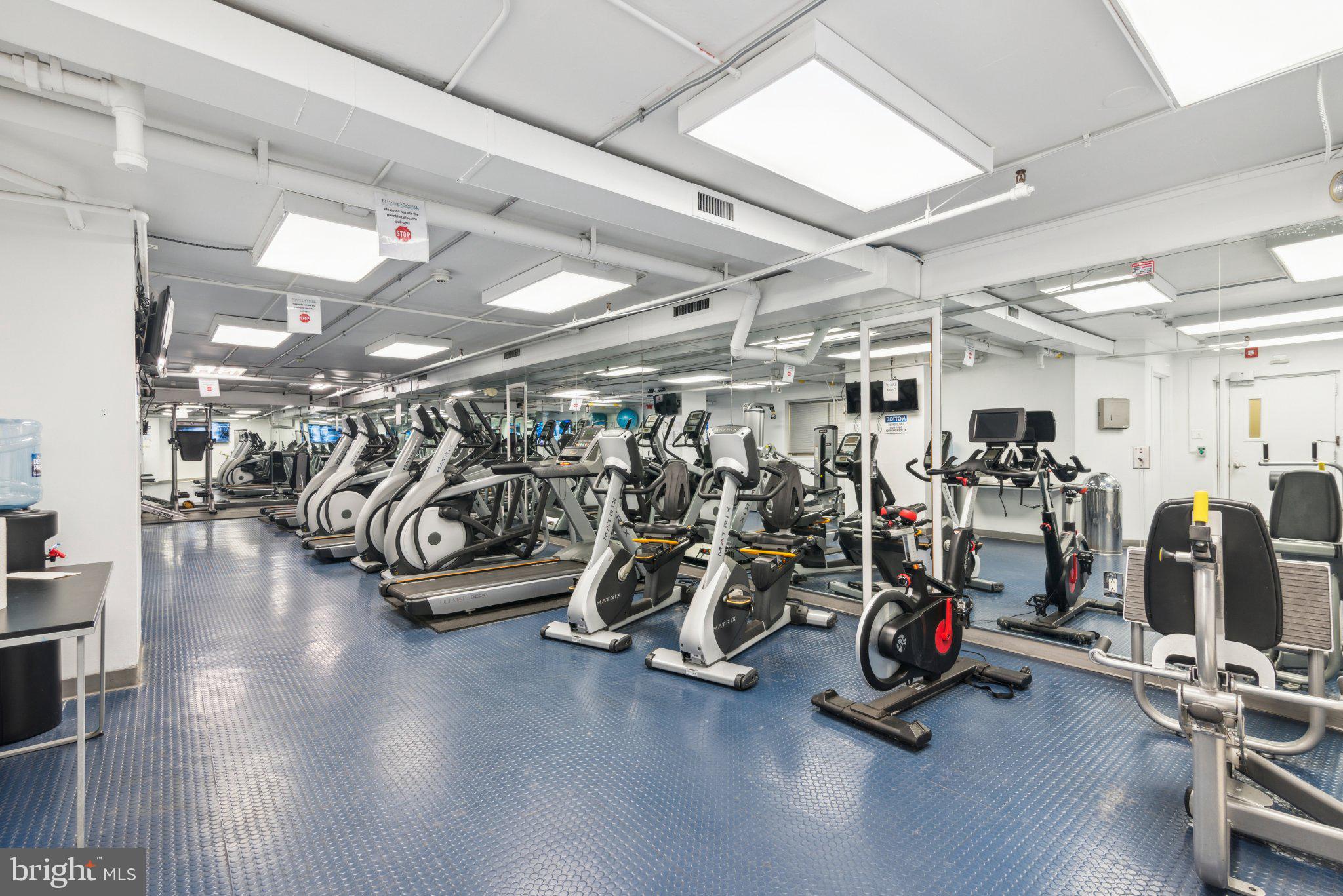 2101 Chestnut Street, Unit 1610 Philadelphia, PA 19103 - Photo 12 of 15 a view of a room with gym equipment