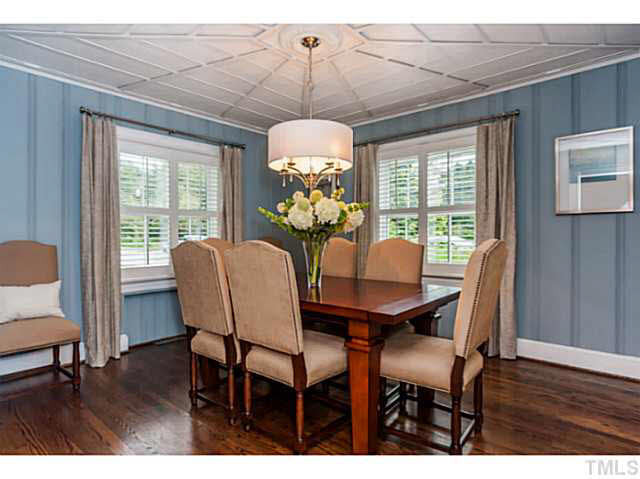 Striking. To your immediate left as you enter through the front door. Dining Room