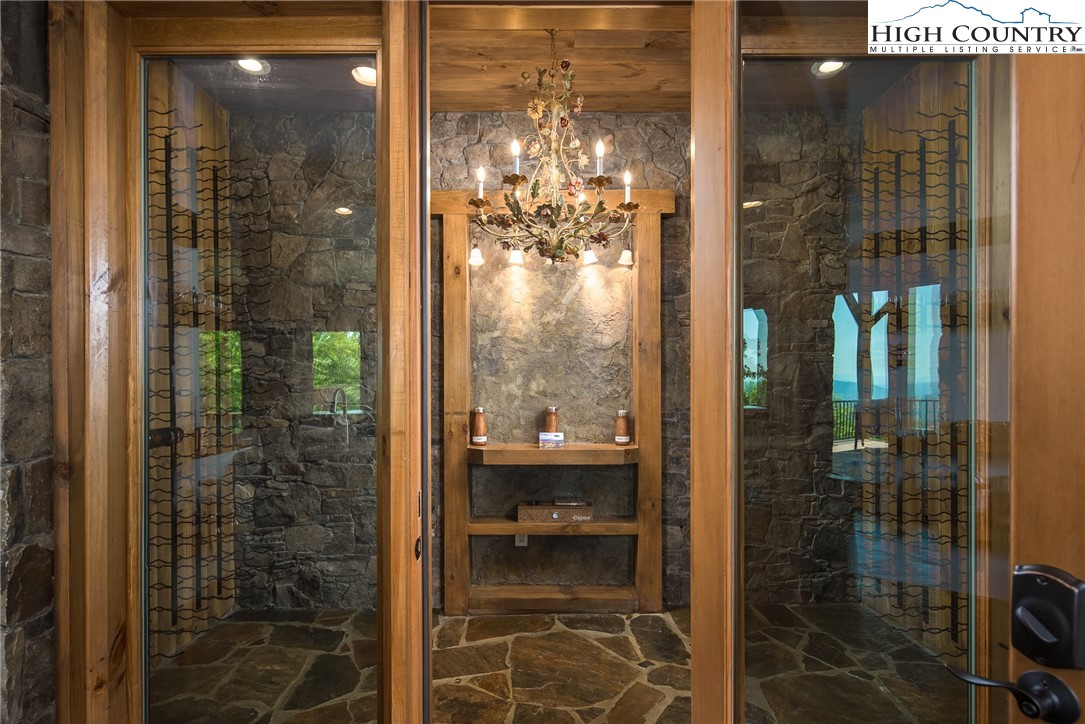708 Goldenrod Road Boone, NC 28607 - Photo 32 of 49 a bathroom with a glass shower door