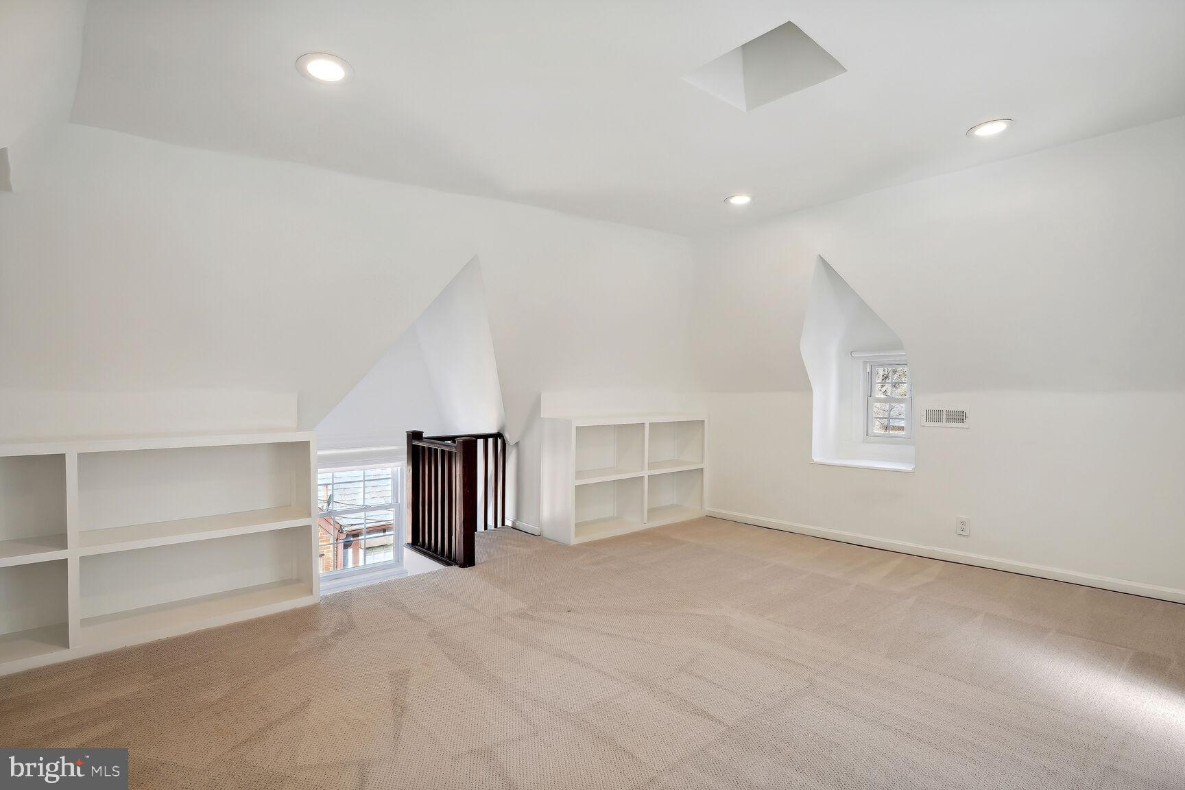 2706 Military Road Northwest Washington, DC 20015 - Photo 24 of 33 Finished Attic-4th Bedroom