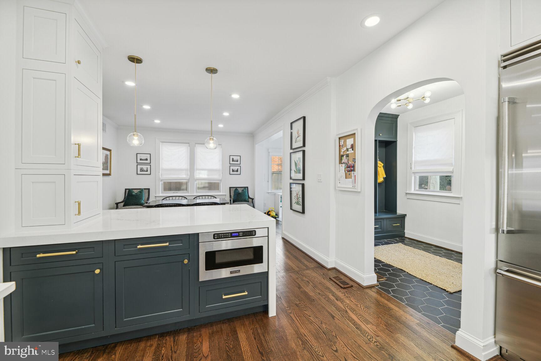 2706 Military Road Northwest Washington, DC 20015 - Photo 7 of 33 View to Dining and Mudroom