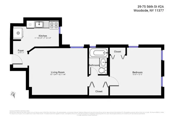 $2,300 | 39-75 56th Street, Unit 2A | Woodside
