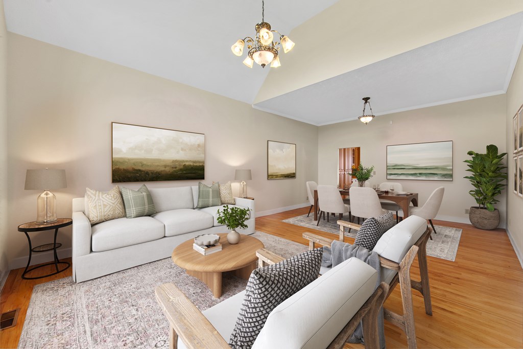 752 Cherokee Trail Copperhill, TN 37317 - Photo 38 of 84 Virtually Staged Formal Living Room/Dining