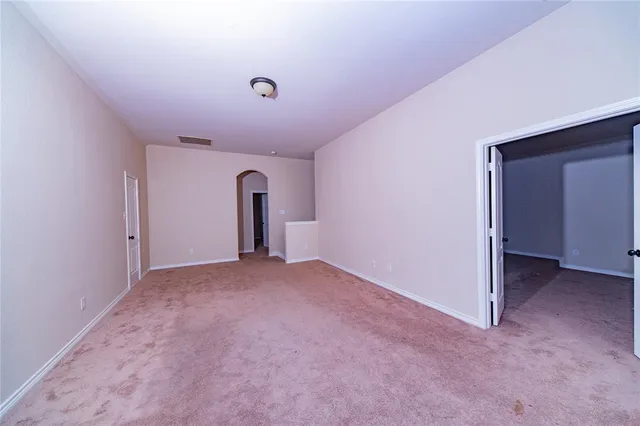 a view of empty room