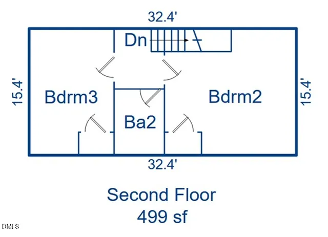 a picture of a bench in a white house
