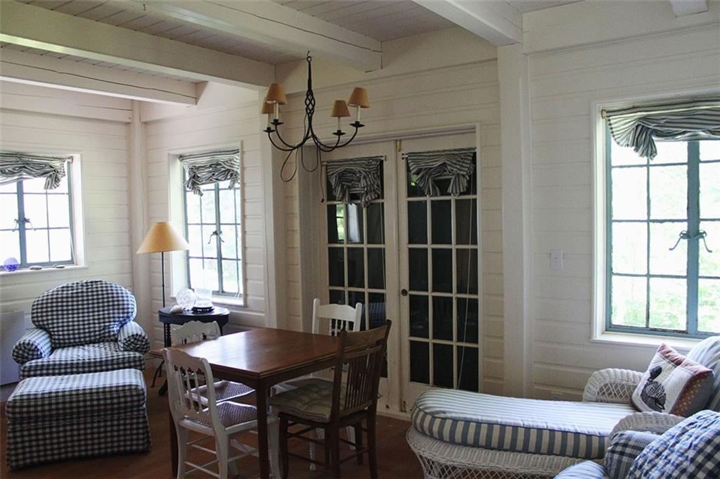 35 Southwest Harbor Road Deer Isle, ME 04627 - Photo 11 of 25 Beamed ceilings and tongue and...