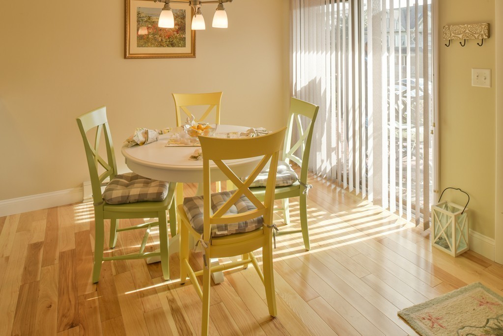 18 Atlantic Road, Unit 35 Gloucester, MA 01930 - Photo 6 of 24 a view of a dining room with furniture and wooden floor