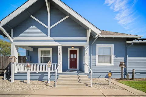 a view of a house with a window