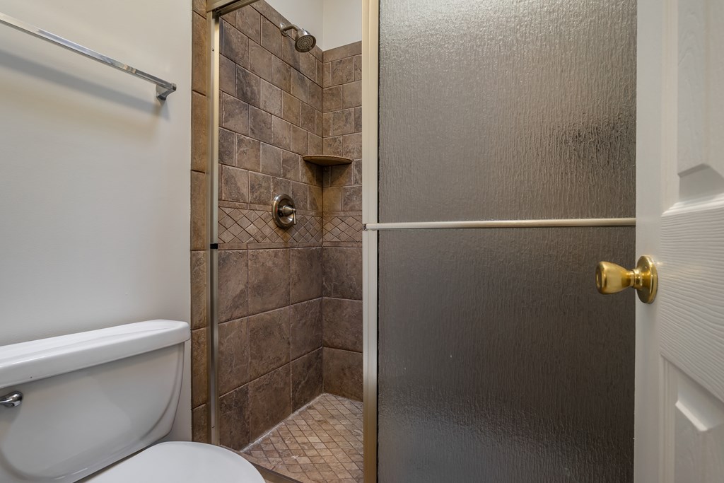 1265 Hunters Ridge Jasper, GA 30143 - Photo 21 of 50 a bathroom with a shower and toilet