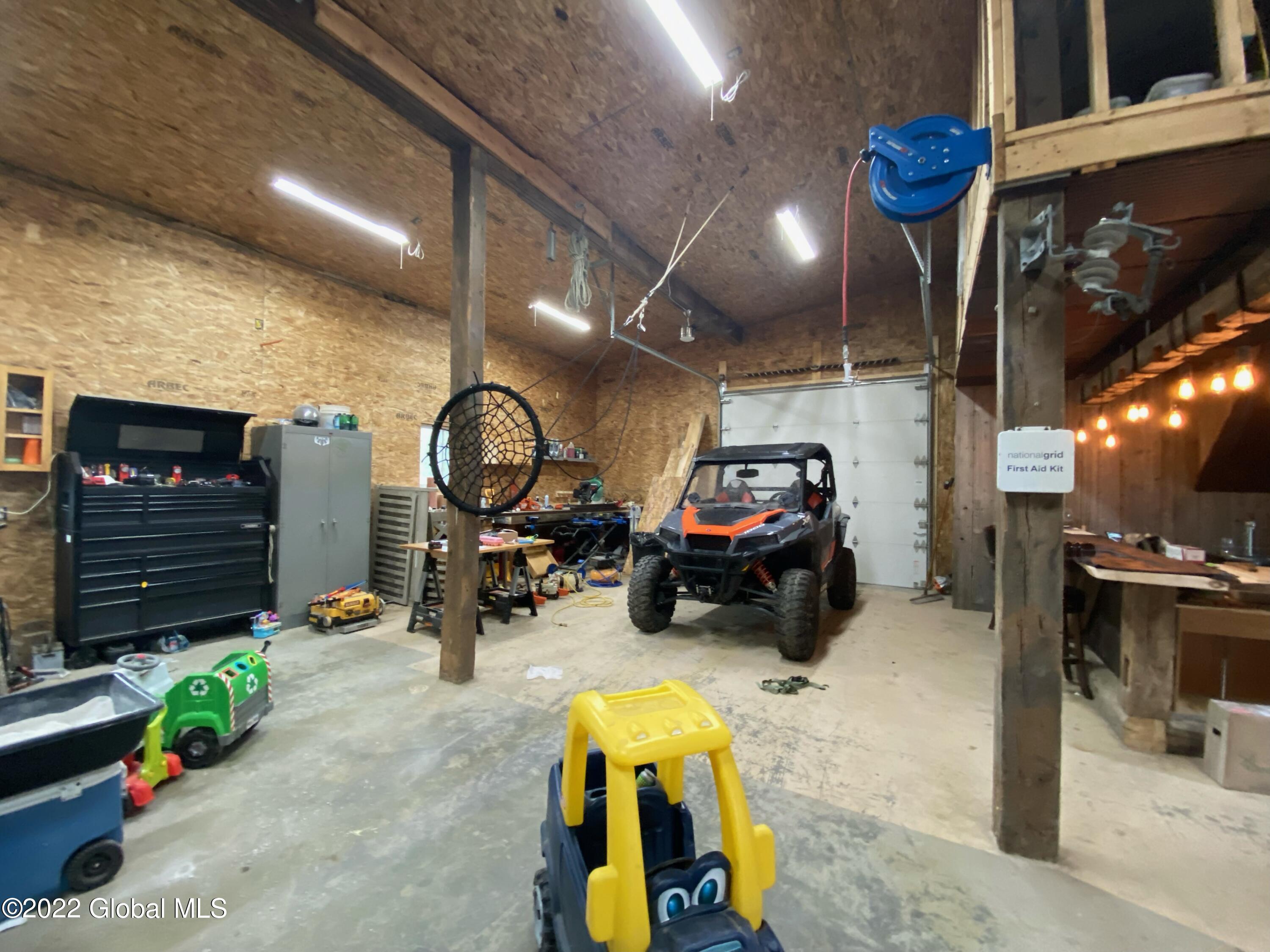 688 Hogback Road Crown Point, NY 12928 - Photo 31 of 34 INSIDE GARAGE