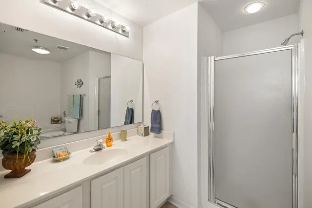 a picture of a bench in a building