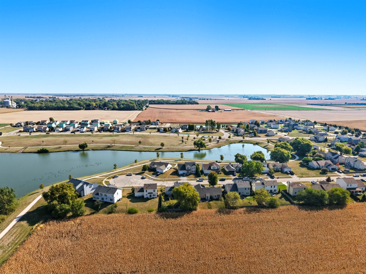 1016 Misty Landing Court Malta, IL 60150 - Photo 29 of 30 an aerial view of a city