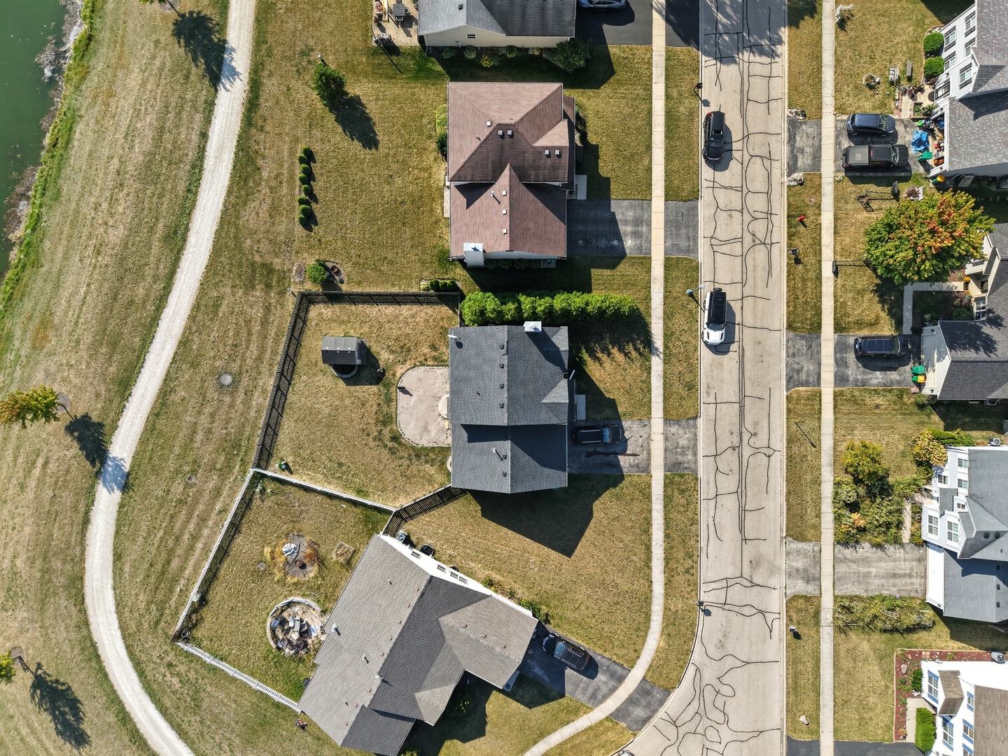 1016 Misty Landing Court Malta, IL 60150 - Photo 30 of 30 an aerial view of residential houses with outdoor space