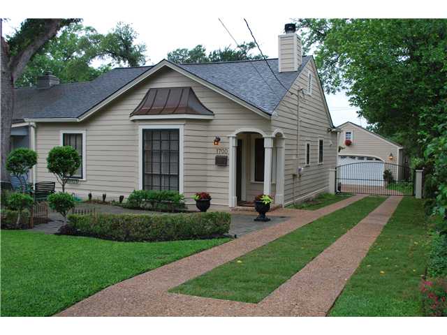 1700 Wethersfield Road Austin, TX 78703 - Photo 1 of 1 a front view of a house with a yard