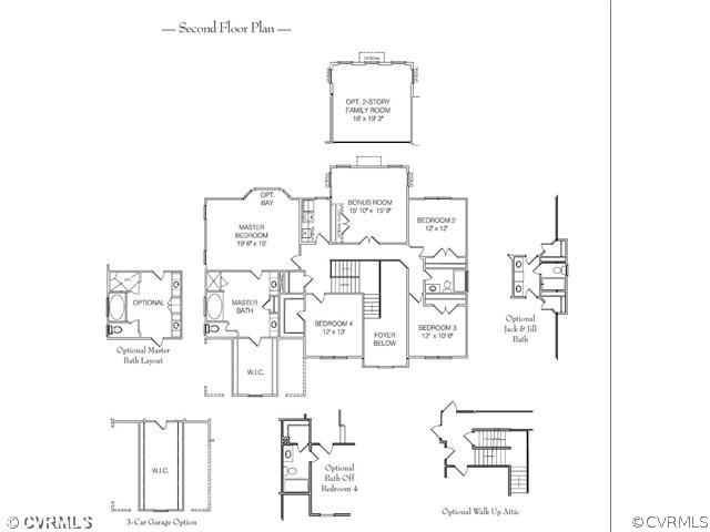 14 Cooks Mill Road Lanexa, VA 23089 - Photo 8 of 8 2nd Floor Plan